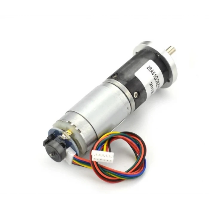 12V Düşük Gürültülü DC Motor 143 RPM / Enkoder