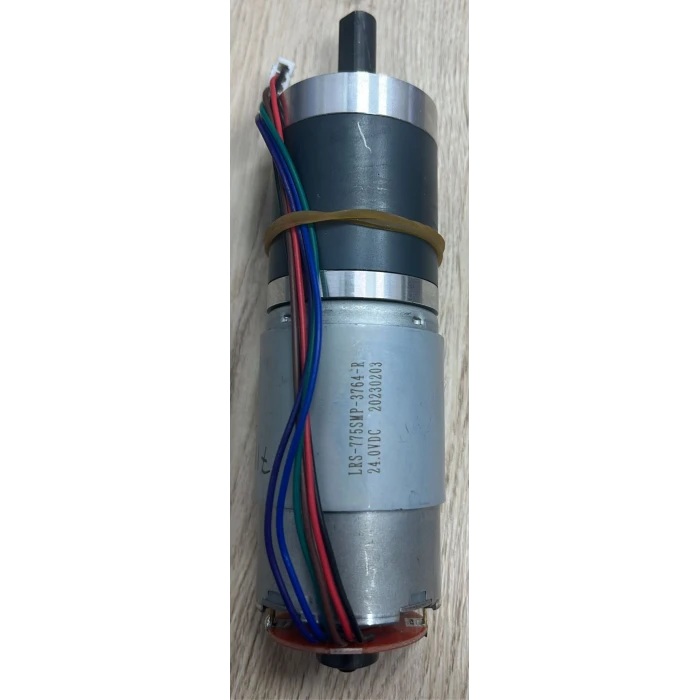 24V Düşük Gürültülü DC Motor 71 RPM / Enkoder