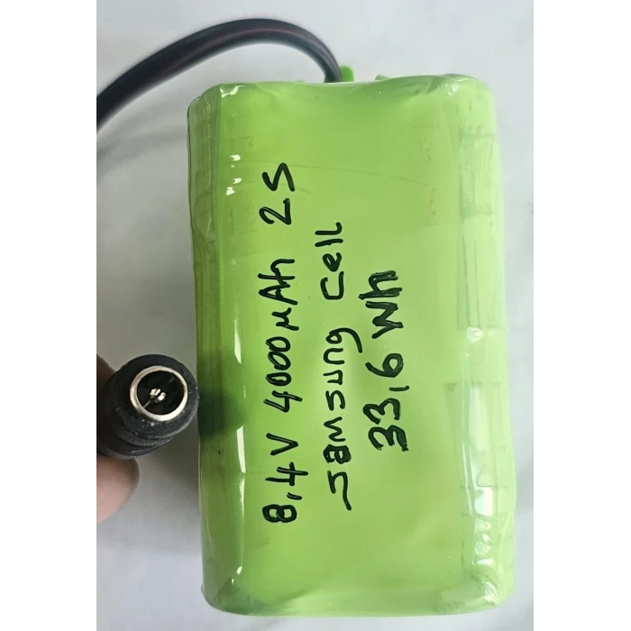 8.4 v 4000 mah batarya