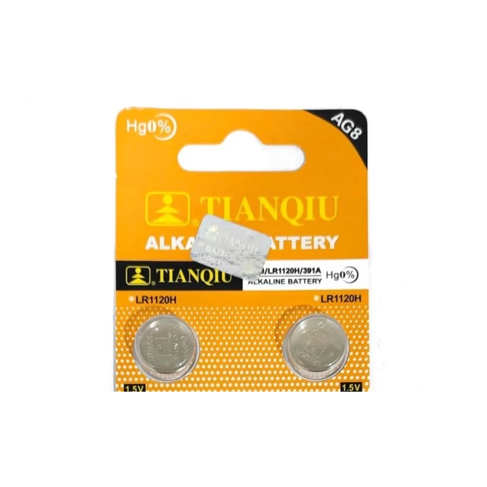 AG8 LR1120H 1.5V Düğme Pil TIANQIU 391A