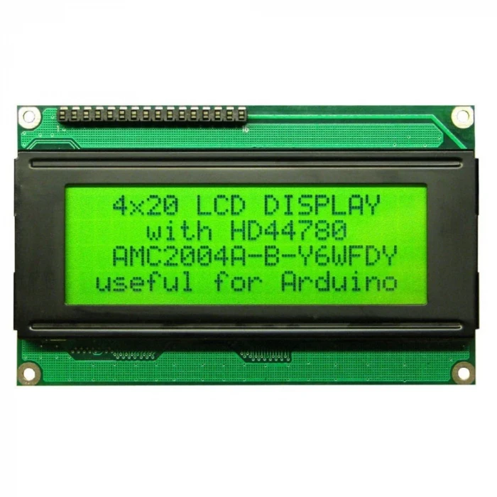 Arduino 20x4 LCD Ekran 2004 - Yeşil Ekran