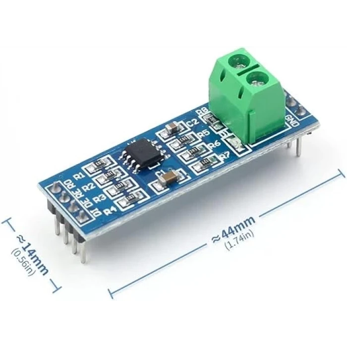 Arduino MAX485 TTL to RS485 Bağlantı Dönüştürücü Modülü