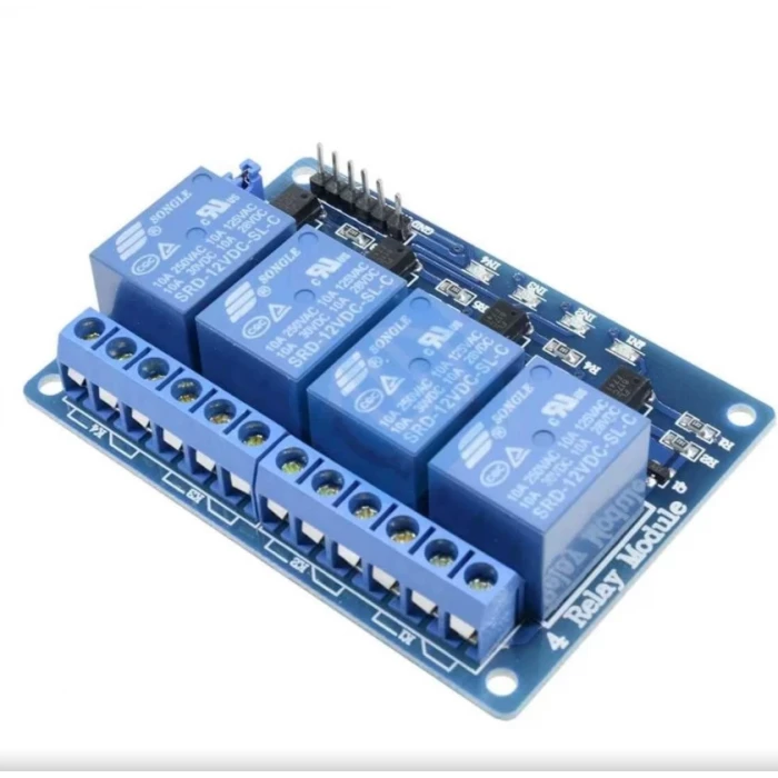 Arduino Röle Modülü 4 Kanal 12V- optik korumalı