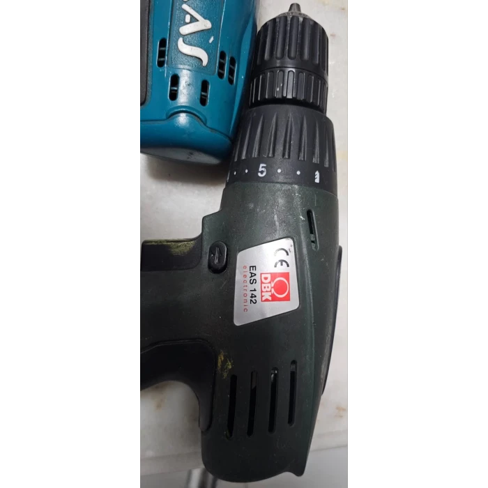 Atlas Star 14.4V ve DBK EAS 142 14.4V Sıfır Batarya Şarj Aleti 2 Adet Matkap