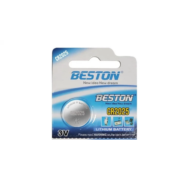 BESTON CR2025 Pil - 3V Lityum Para Pil - 1 adet