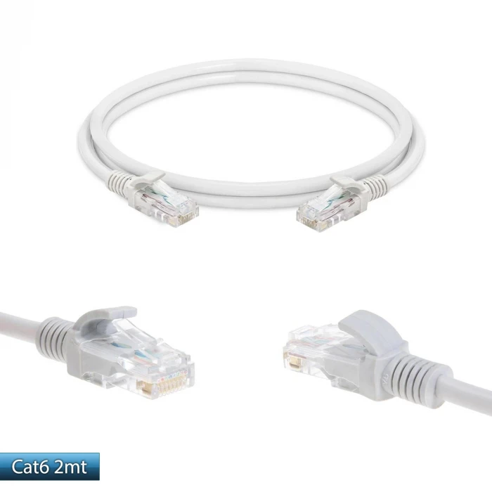 CAT6 PATCH NETWORK ETHERNET KABLO 2MT