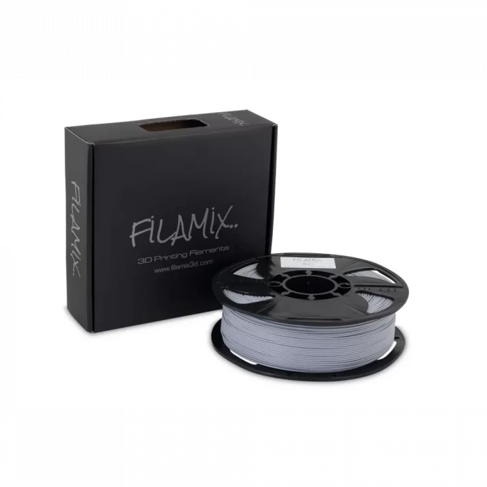 Filamix Gümüş Gri Filament PLA + 1.75mm 1 KG Plus