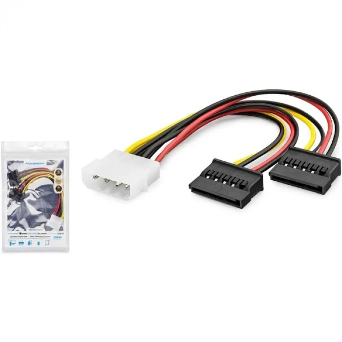 Hadron Hdx5525 İkili Sata Power Kablo