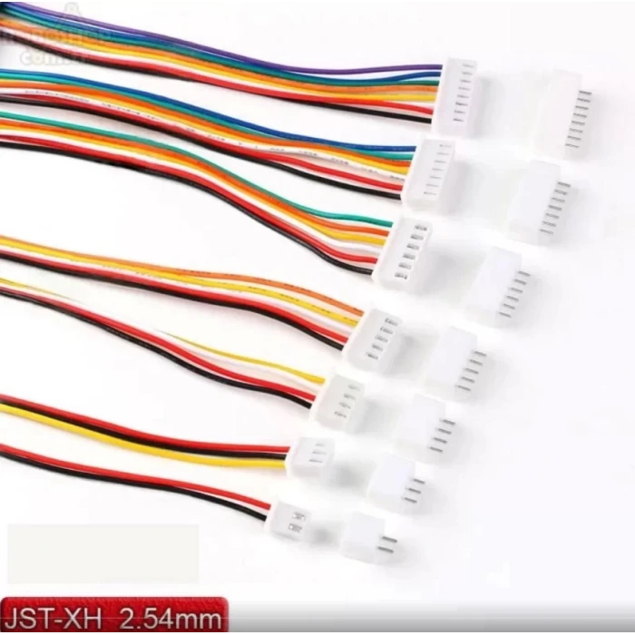 JST-XH 2.54mm 11 pin Konnektör - Batarya Balans Kablosu Seti
