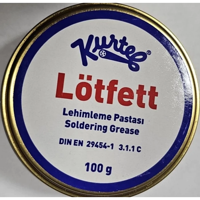 Kurtel 100 Gr. Lötfet - Lehim Pastası