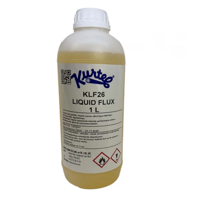 Kurtel KLF-26 Reçineli Sıvı Flux 1 lt