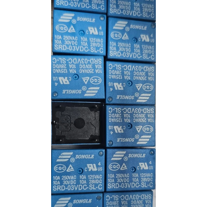 Orjinal Songle 3v Dc Röle 250v 10A
