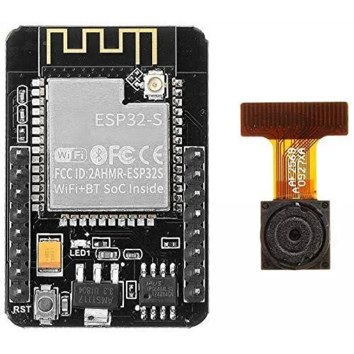 ESP32-CAM WiFi Bluetooth Geliştirme Kartı + OV2640 Kamera Modül