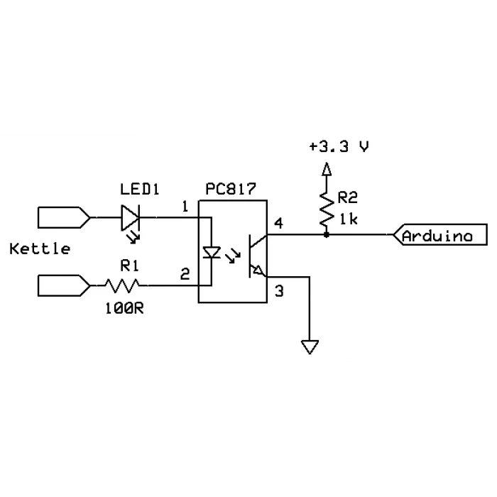 PC817 Sharp DIP-4 Transistör Çıkışlı Optokuplör Entegresi
