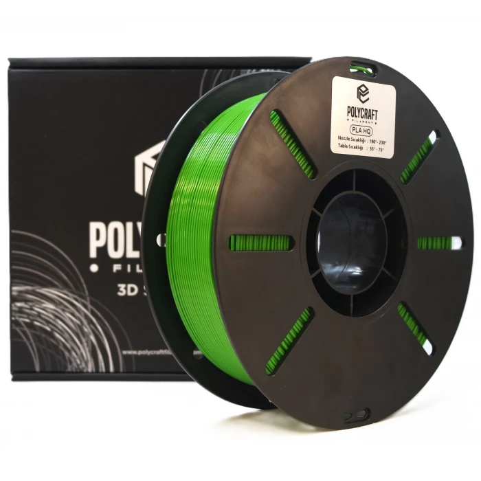 Polycraft PLA HQ (Plus) Filament 1.75 mm - 1 kg - Yeşil