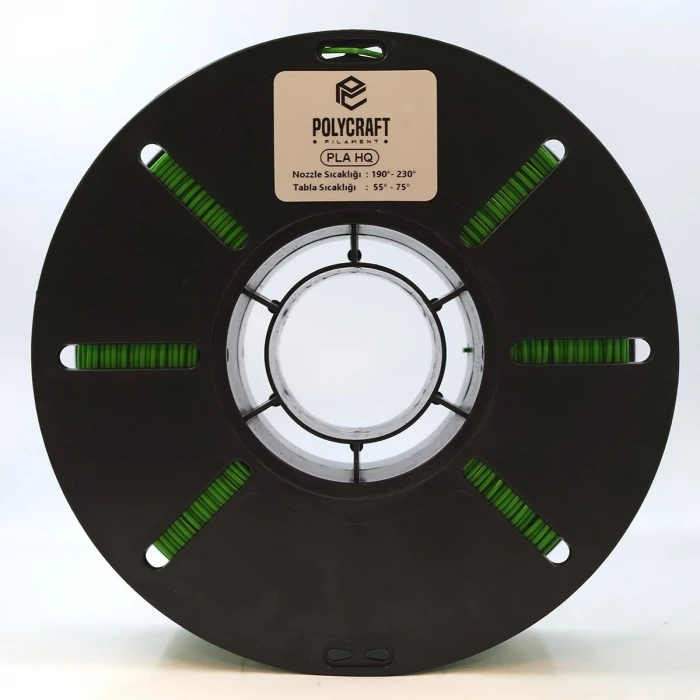 Polycraft PLA HQ (Plus) Filament 1.75 mm - 1 kg - Yeşil