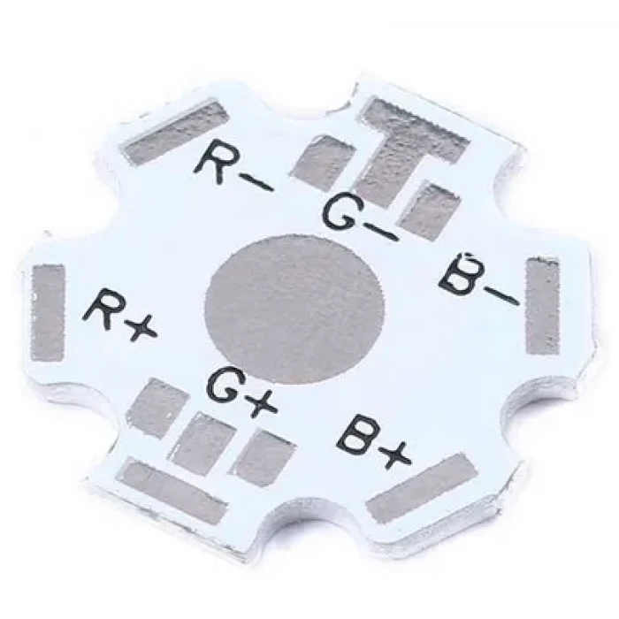 RGB Power LED 6 Pin Alüminyum Soğutucu