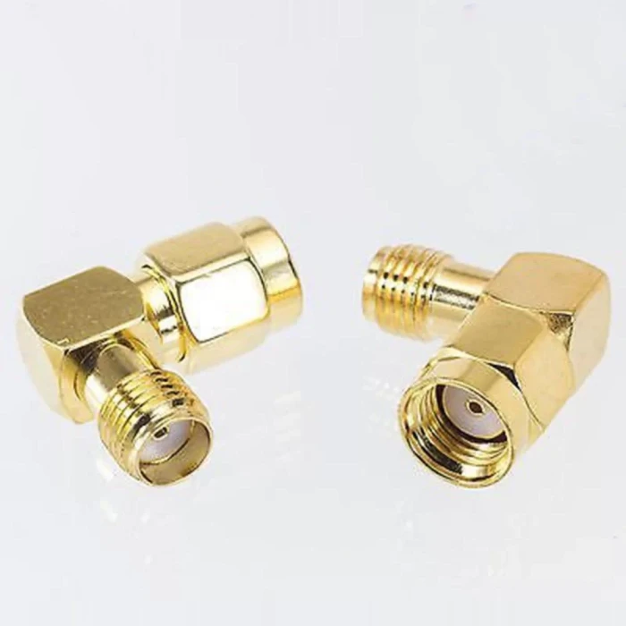 SMA Dişi - SMA Dişi Konnektör 90C