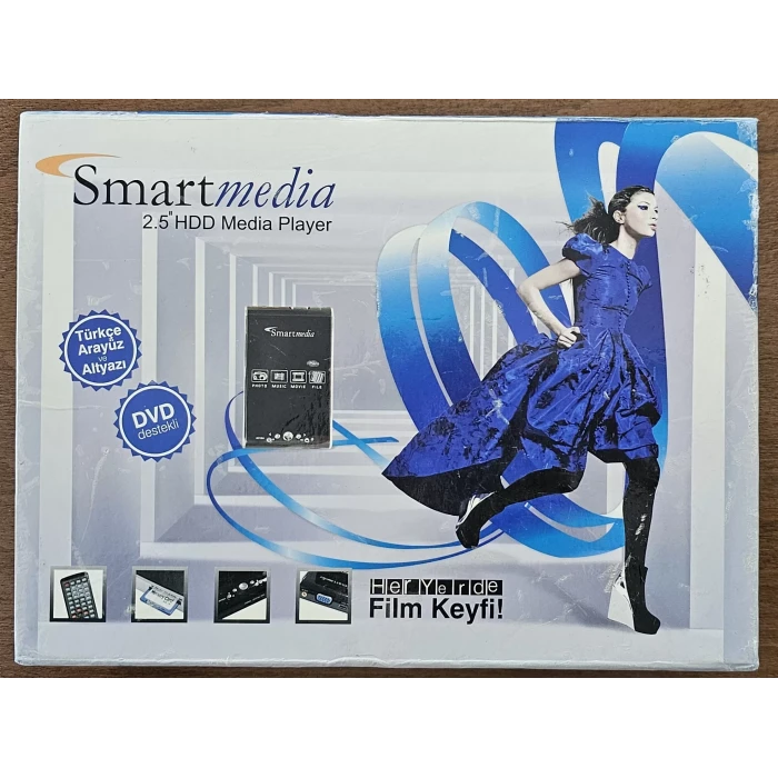 SMART MEDIA PLAYER 400 GB 2.5 Hardisk Yok - Kutulu