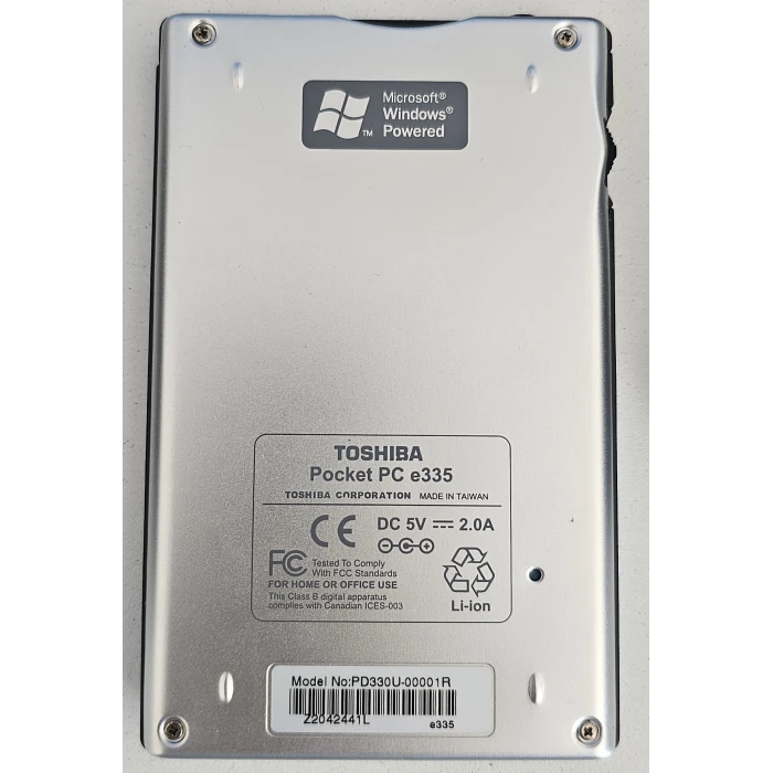 Toshiba e335 Pocket PC Nostalji Sıfır Batarya