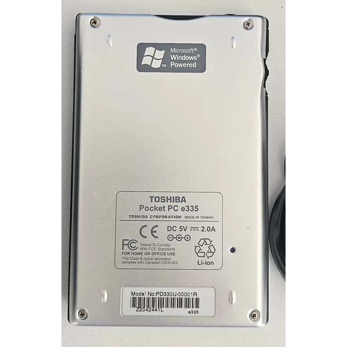 Toshiba e335 Pocket PC Nostalji Sıfır Batarya