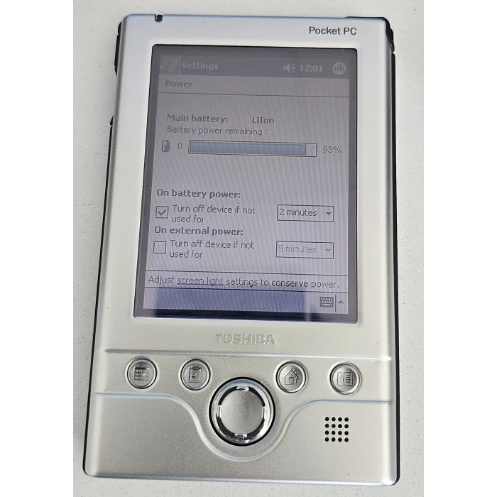 Toshiba e335 Pocket PC Nostalji Sıfır Batarya