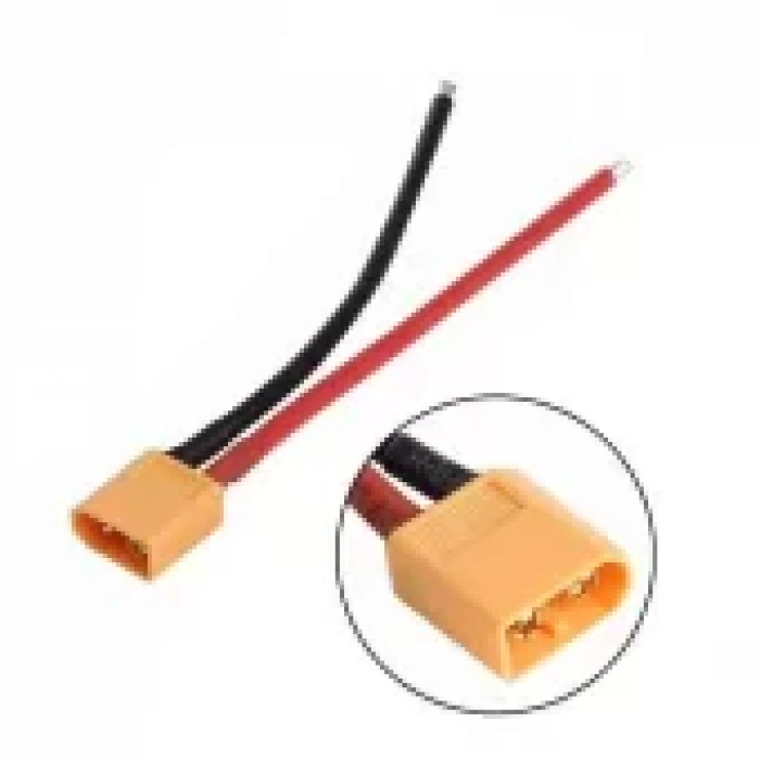 XT-90 Konnektör Kablolu - XT90 Dişi-Erkek Set