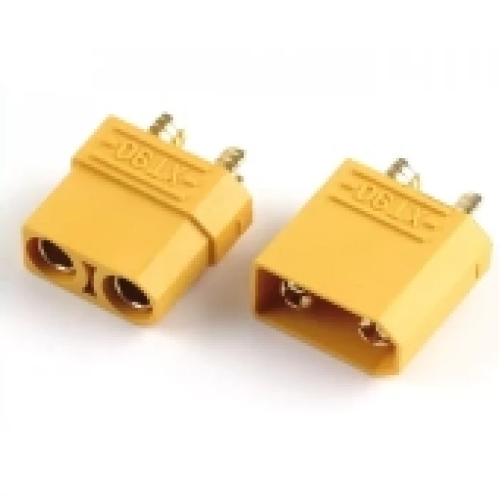 XT-90 Konnektör XT90 Dişi + Erkek Set - Batarya Konnektörü