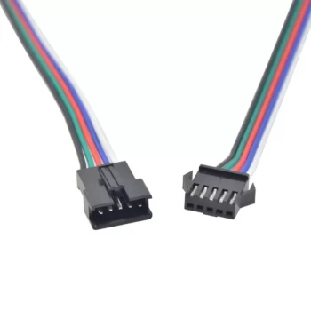5 Pin JST-SM Kablo Dişi + Erkek