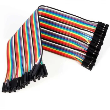 20 cm Dupont Jumper Kablo (Dişi-Dişi) 40 adet