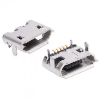 Mikro USB Girişi Dişi jak soketi 180 derece