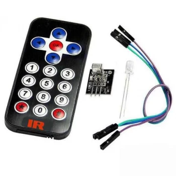 Arduino IR Uzaktan Kumanda Kızılötesi Remote Kontrol Modülü Kiti