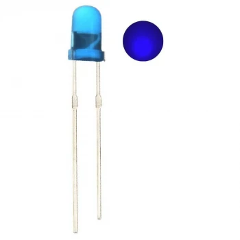 LED Diyot 3mm Mavi