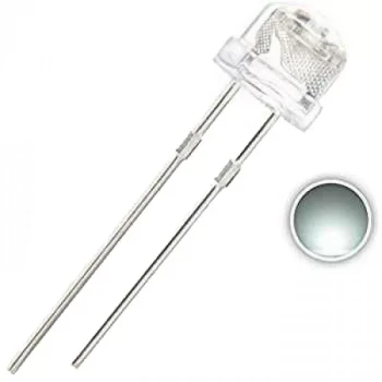 5mm Mantar LED Beyaz