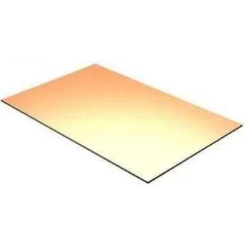 10x20 cm Epoksi Çift Yüzey Bakır Plaket - FR4 Epoxy