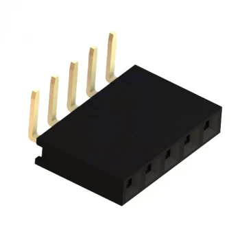 1x5 Pin Header 90 Derece - DİŞİ