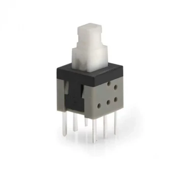 6x6 On-Off Buton Switch - Yaylı