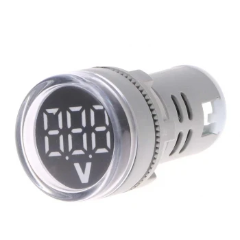 Dijital AC Voltmetre Modülü 60-500V - BEYAZ