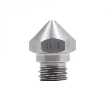 MK10 Paslanmaz Çelik Nozzle 0.4 mm 3D Printer 1.75mm Extruder