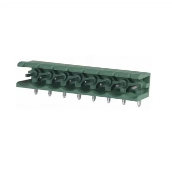 8 Pin 5.08mm 90C Erkek Geçmeli - Yeşil Klemens