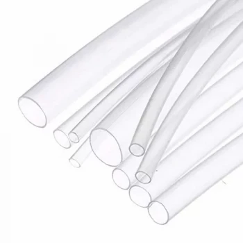 6.4 mm Makaron ŞEFFAF ( 6.4 mm Isı ile Daralan Kablo Makaronu) - 1 metre