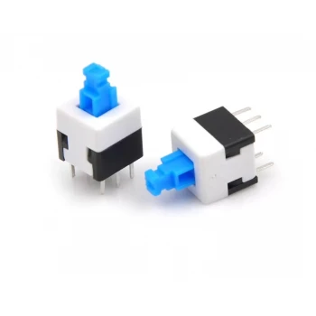 8x8 On-Off Buton Switch - Yaylı