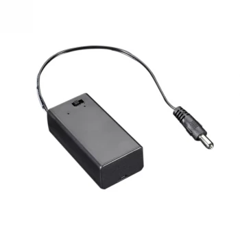 9V Anahtarlı Kutulu Kare Pil Yuvası 9 Volt Konnektörlü