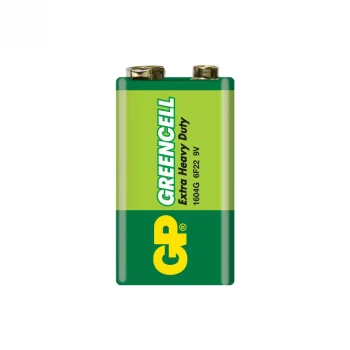 9V Kare Pil 9 volt GP Greencell 1604G