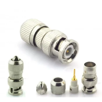 BNC Fiş Konnektör Vidalı