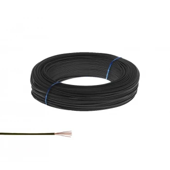 Çok Damarlı Zil Teli - Montaj Kablosu (5 metre) SiYAH kablo