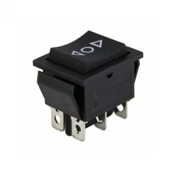 Geniş 16A On-Off-On Oklu Tek Tarafı Yaylı Anahtar