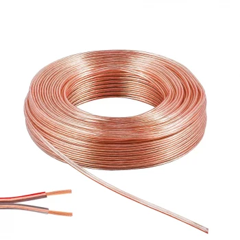 Hoparlör Kablosu 2x0.75 ŞEFFAF - 1 Metre