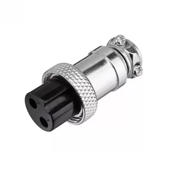 Mike Konnektör Fiş 2 Pin 16mm Dişi