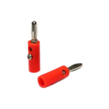 Standart Banana Bullet Jak Erkek Konnektör - KIRMIZI